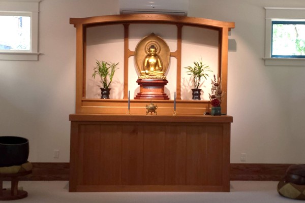 Buddha Hall at the Toronto Zen Centre